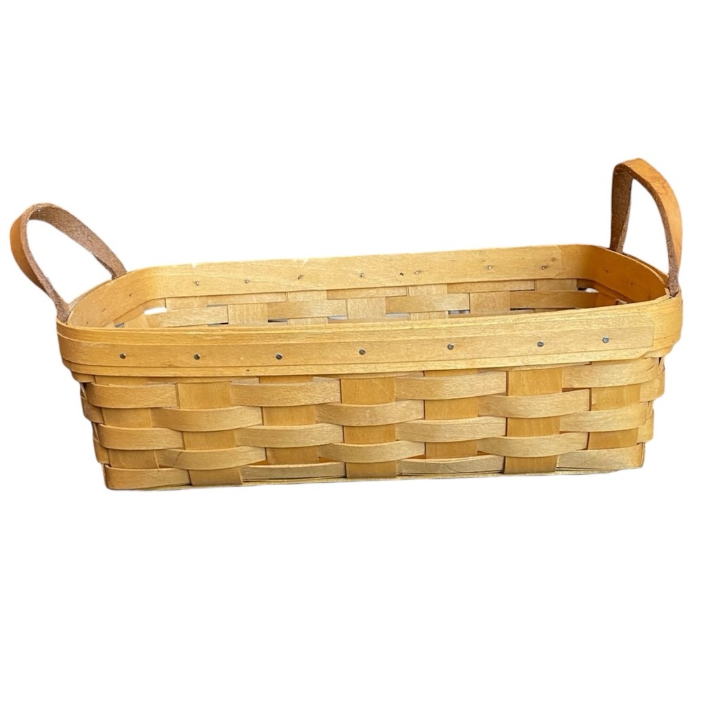 LONGABERGER Vintage (1997) Handwoven Bread Basket